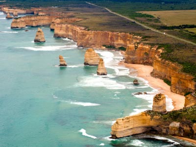 Aerial View of the 12 apostles