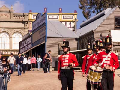 Redcoat Soldiers at Sovereign Hill