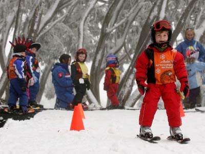 Ski School at Mt Buller