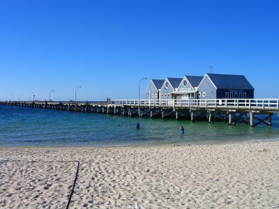 The iconic Busselton Jetty
