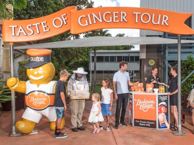 Taste of Ginger tour at the Ginger Factoy