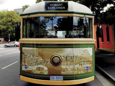 Hobart Explorer Tram